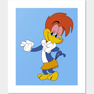 Winnie Woodpecker - Woody Woodpecker Posters and Art